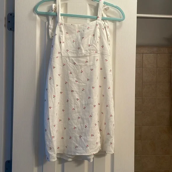 Cherry and White Hollister Sundress
